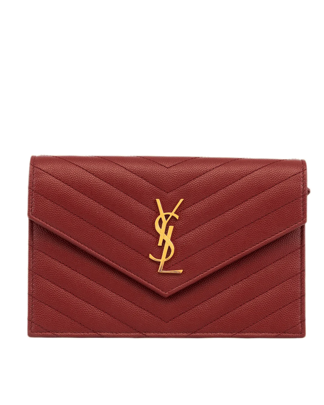 YSL WOC 7.5 RED CHEVRON GHW INN 393953 0221 4250