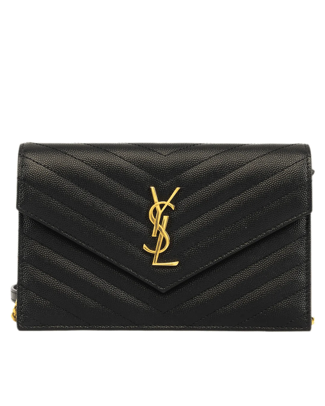 YSL WOC 7.5 BLACK CALF GHW INN 742920 0723 2643