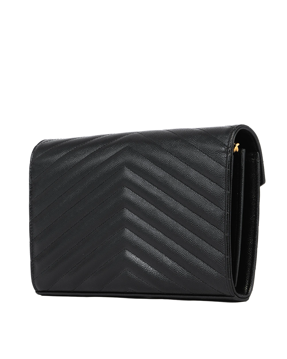 YSL WOC 9.5 BLACK CHEVRON GHW GBL 377828 1122 2864