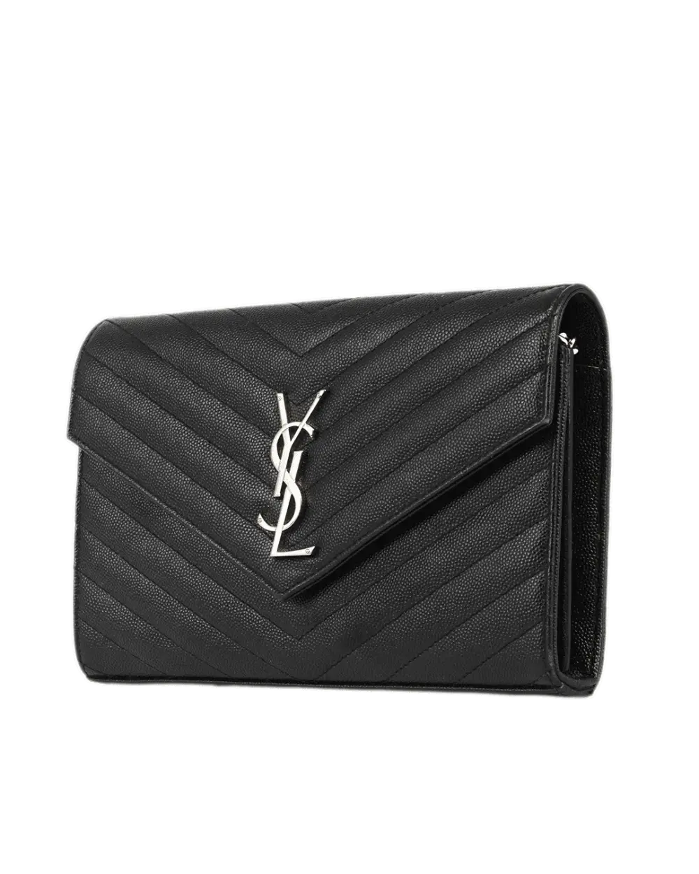 YSL WOC 9.5 BLACK CHEVRON SHW 377828 3149