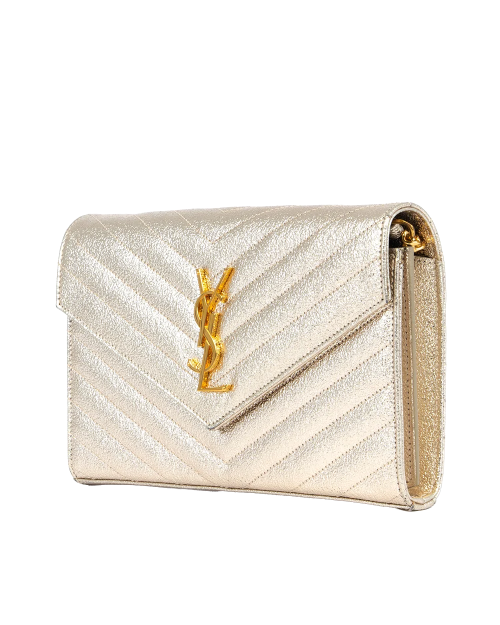 YSL WOC 9.5 GOLD METALLIC GHW BRS 377828 0917 0623