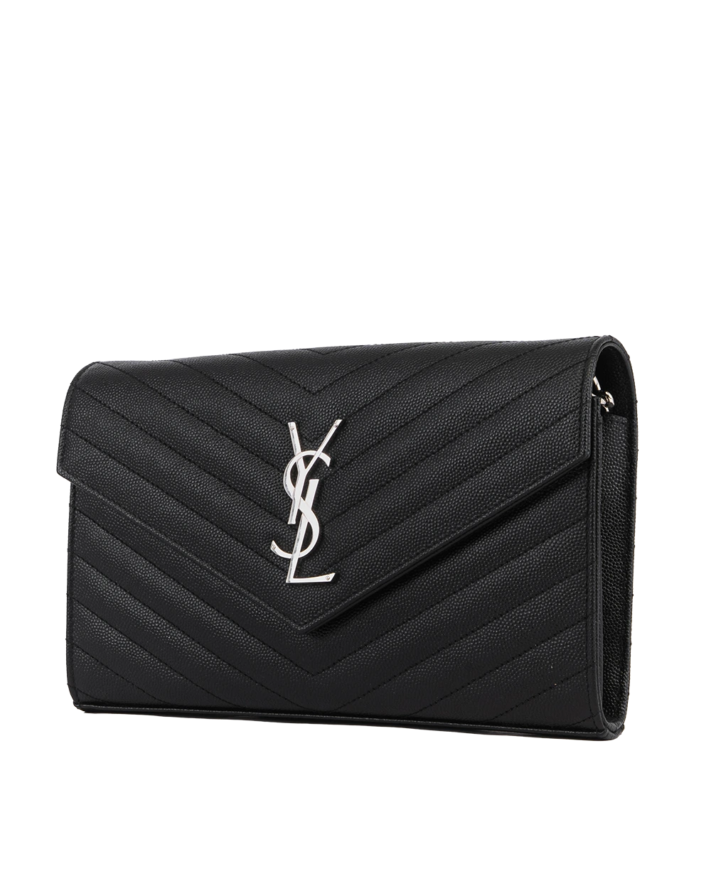 YSL WOC 9.5 BLACK CHEVRON SHW BRS 3778281121 1989