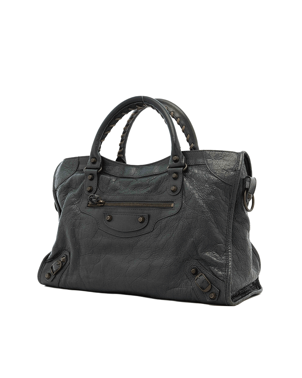 1 BALENCIAGA CITY CLASSIC GRAY CALF RSHW 115748 1160 E 535269 0922