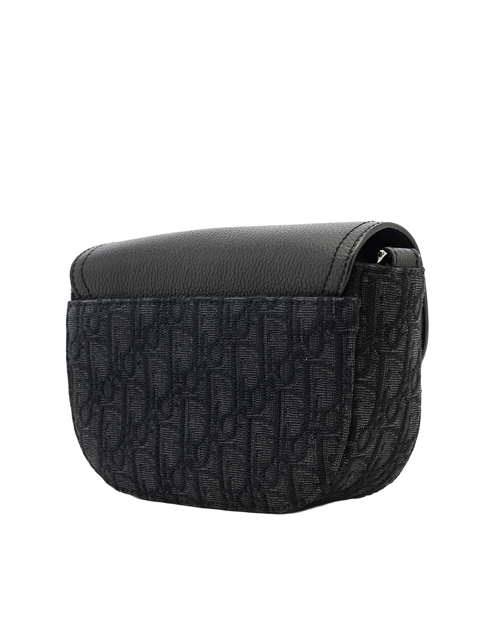 1 DIOR SADDLE MESSENGER MINI BLACK OBLIQUE JACUARD SHW 12 BO 1203 0607