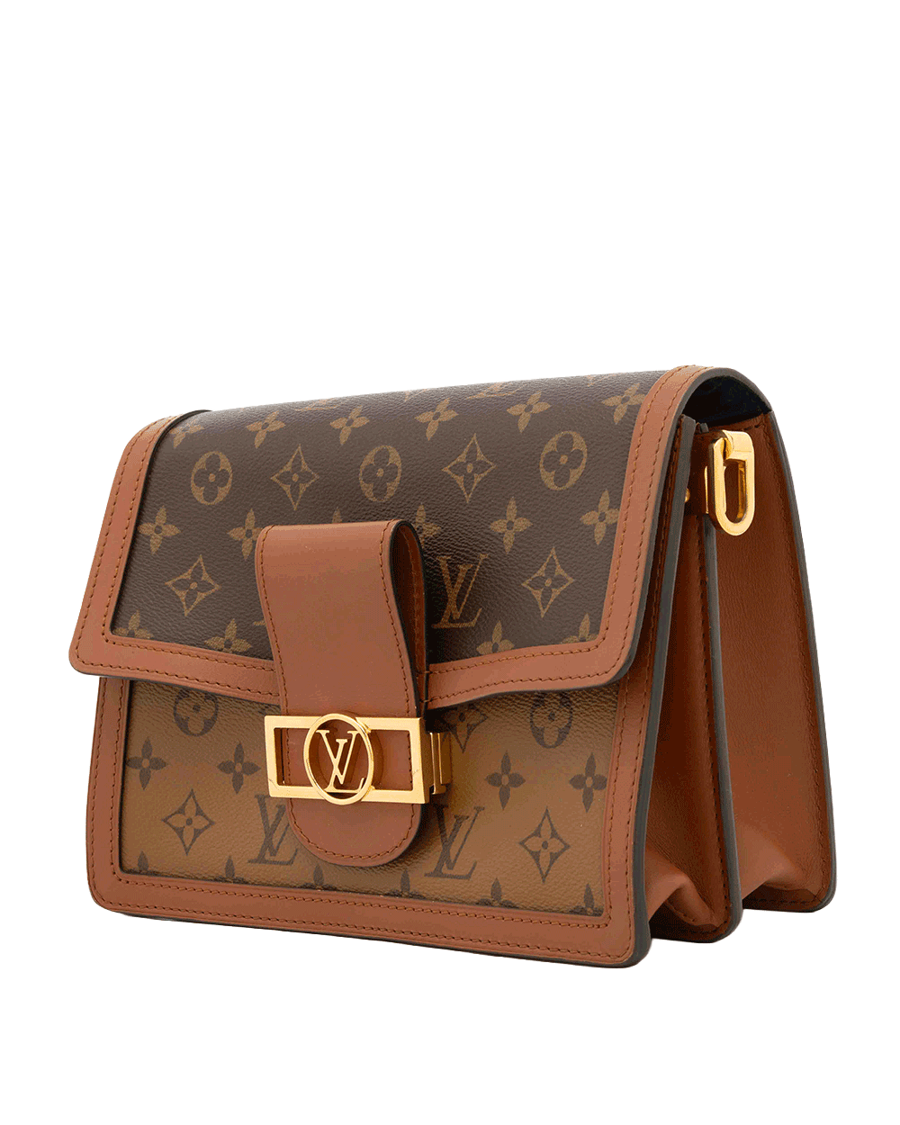 1 LV DAUPHINE MM REVERSE MONOGRAM CANVAS GHW FL4200 0146