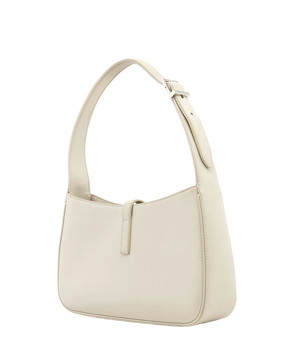 1 YSL LE 5 A7 HOBO WHITE CALF SHW YSL 657228 0022 0200