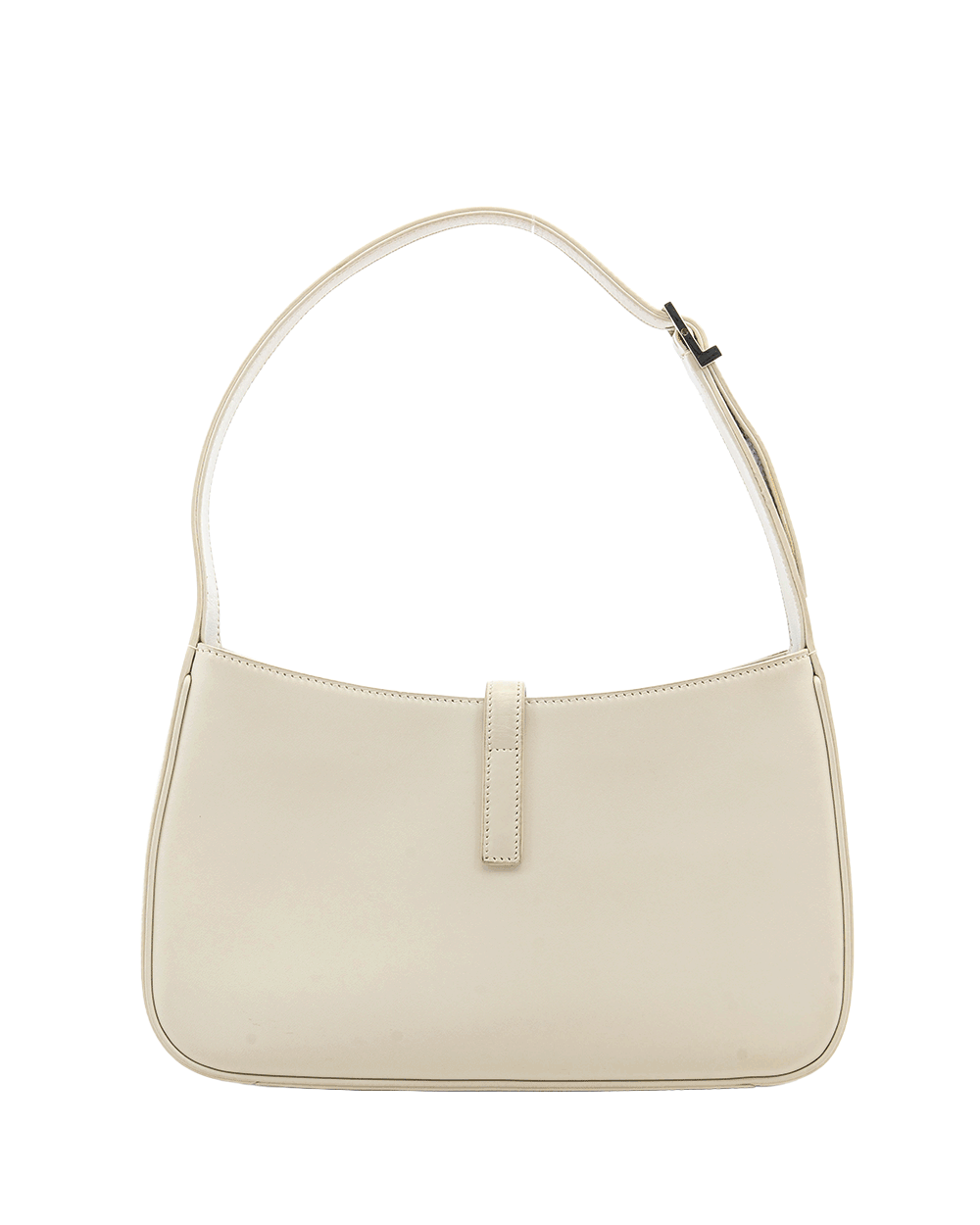 1 YSL LE 5 A7 HOBO WHITE CALF SHW YSL 657228 0022 0201