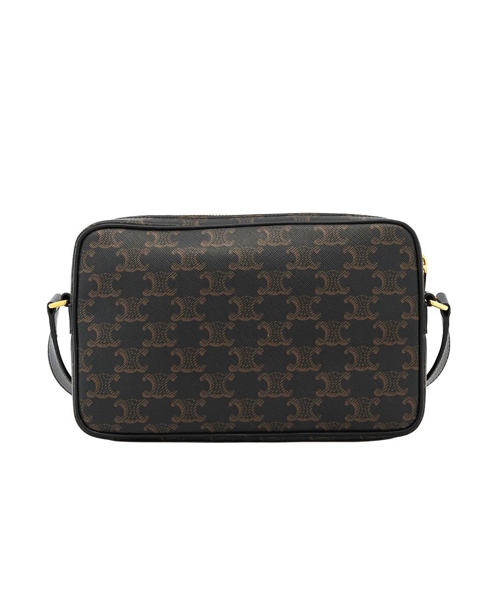 10 CELINE HORIZONTAL MESSENGER MEDIUM BROW TAN CANVAS GHW U CU 0243 0892