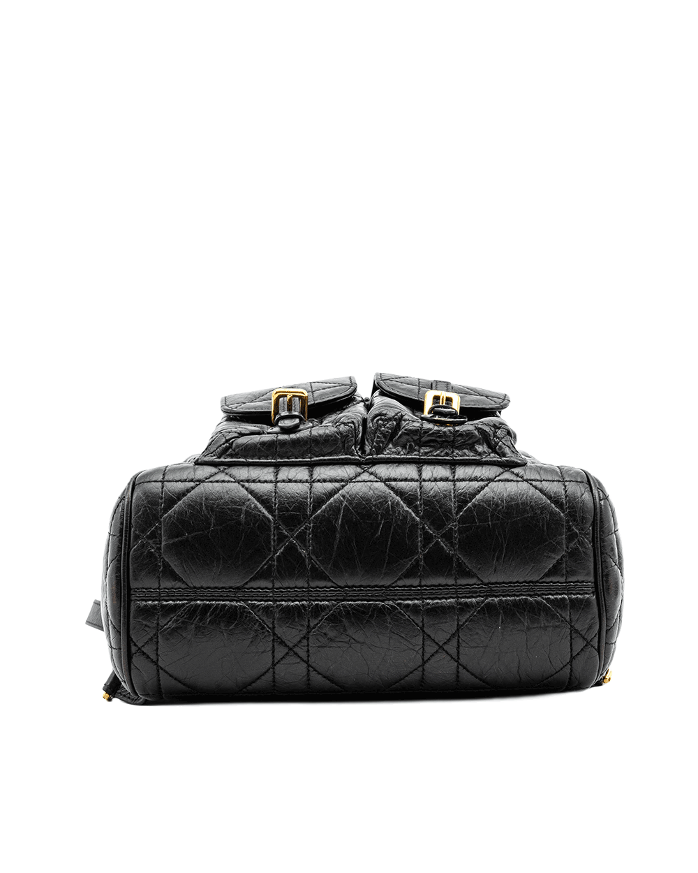 10 DIOR CARO BACKPACK SMALL BLACK CALF GHW 01 RU 1214 0381