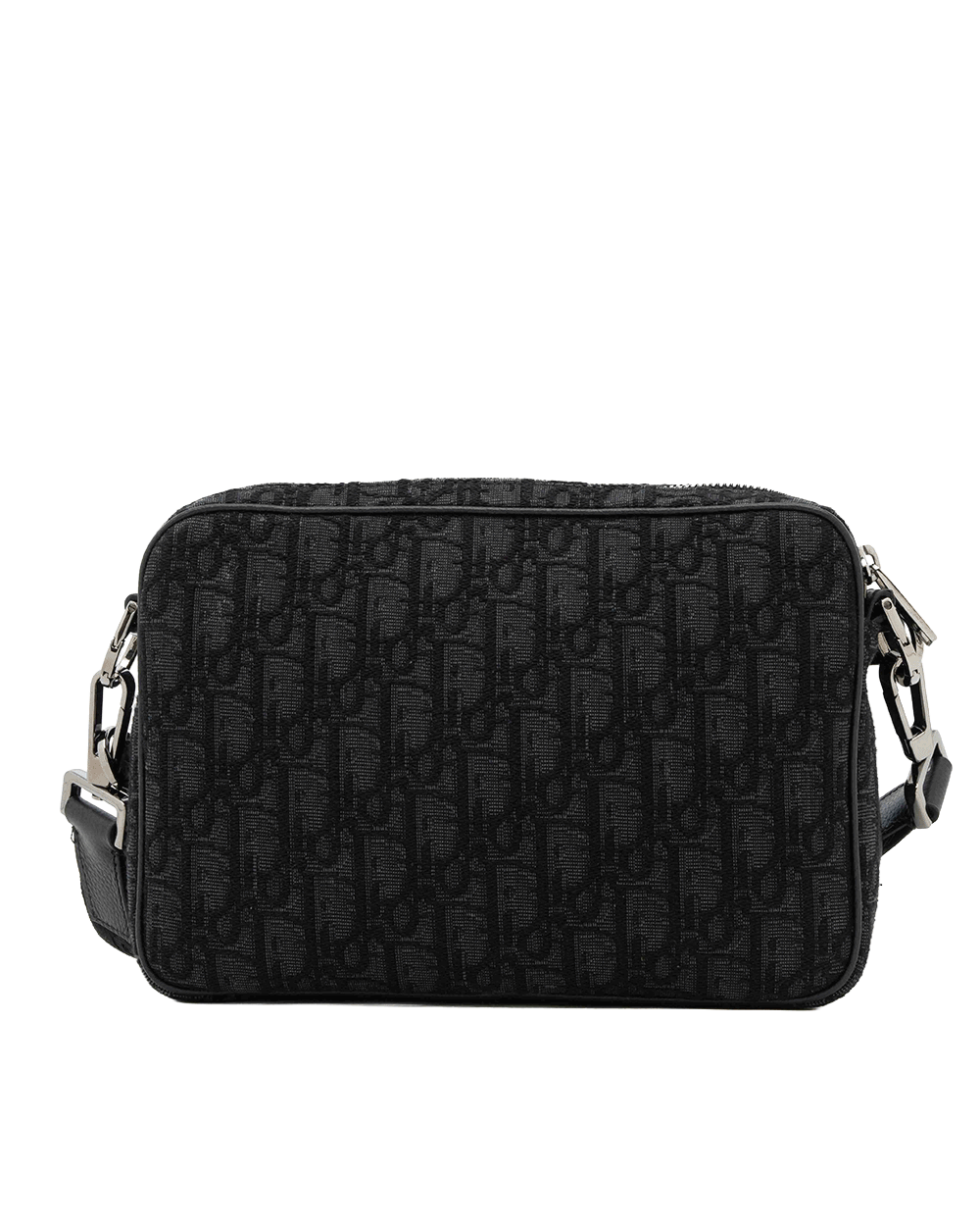 10 DIOR SADDEL TRIO MESSENGER BLACK OBLIQUE JACUARD SHW 88 BO 0215 0465