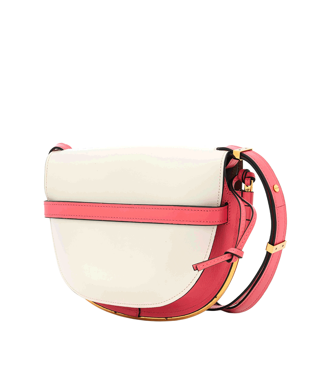 11 LOEWE GATE SMALL WHITE PINK CALF GHW 0801
