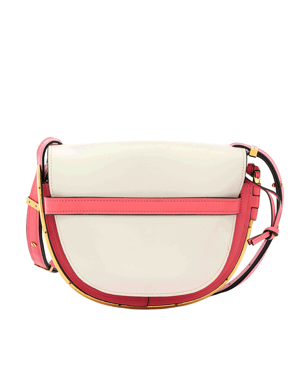 11 LOEWE GATE SMALL WHITE PINK CALF GHW 0802