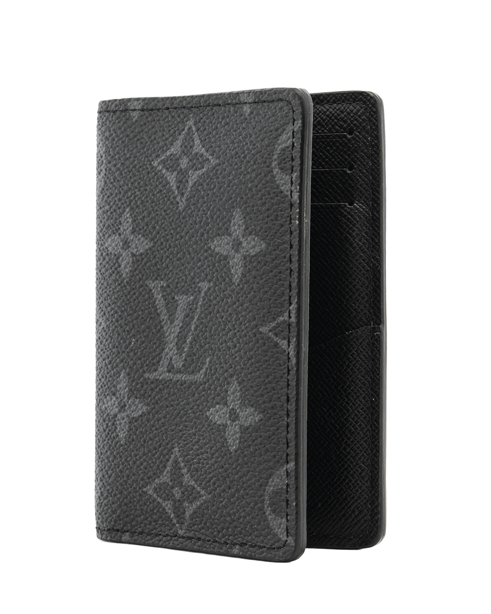 11 LV POCKET ORGANIZER SHORT ECLIPSE MONOGRAM MICROCHIP 10689