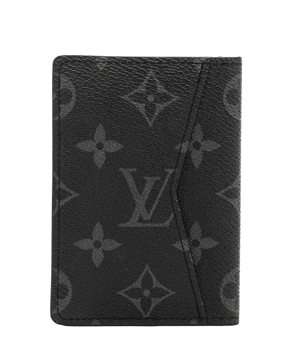 11 LV POCKET ORGANIZER SHORT ECLIPSE MONOGRAM MICROCHIP 10691