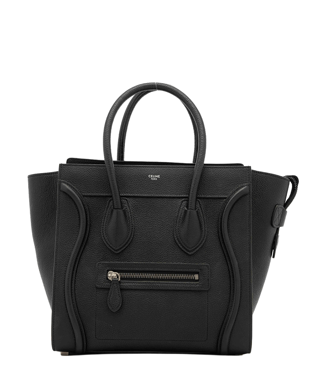 12 CELINE LUGGAGE MICRO BLACK CALF RSHW F AT 1179 F SL 2109 0671