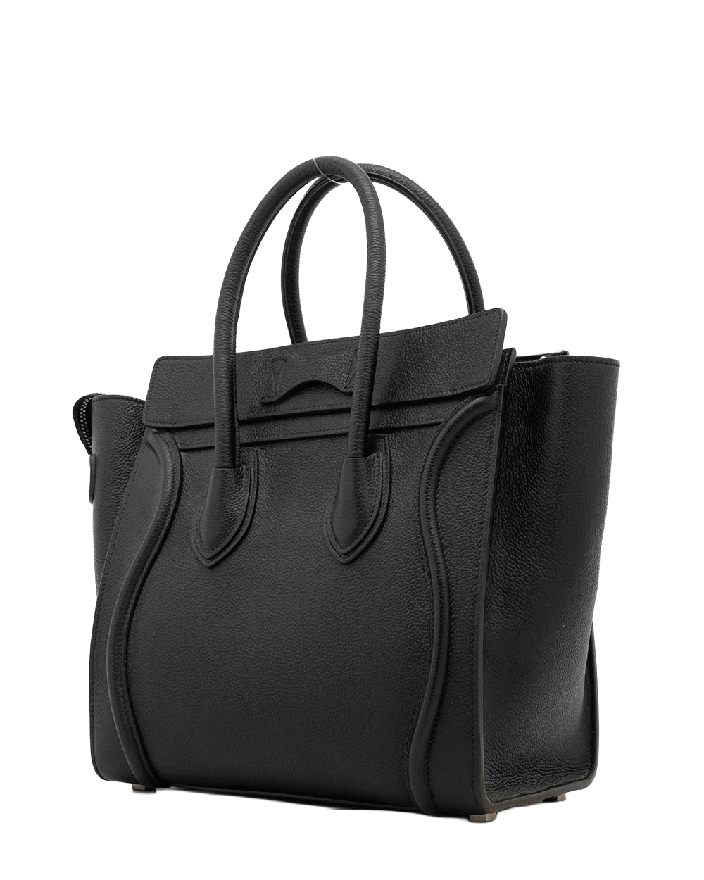 12 CELINE LUGGAGE MICRO BLACK CALF RSHW F AT 1179 F SL 2109 0673