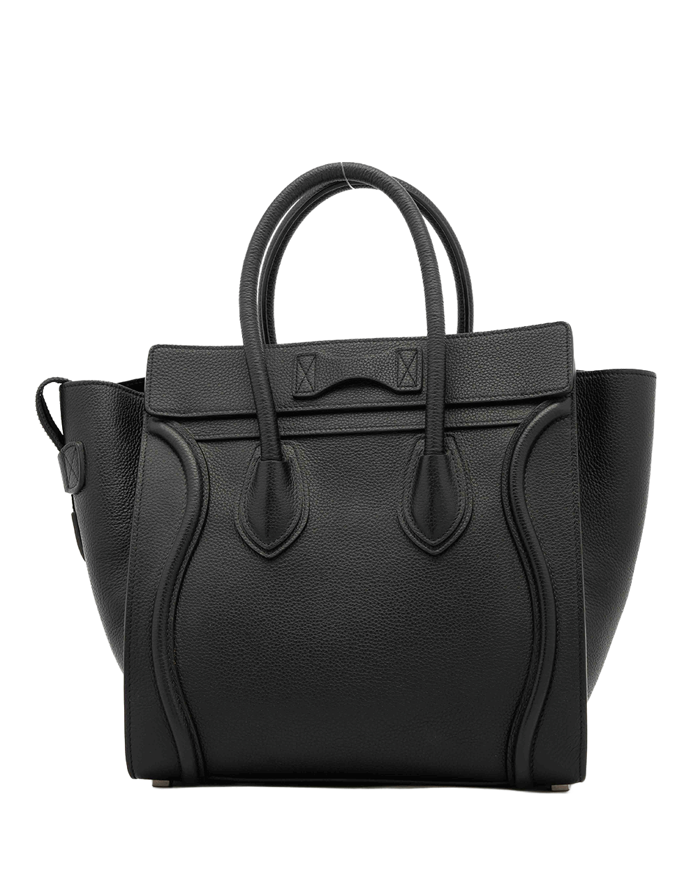 12 CELINE LUGGAGE MICRO BLACK CALF RSHW F AT 1179 F SL 2109 0674