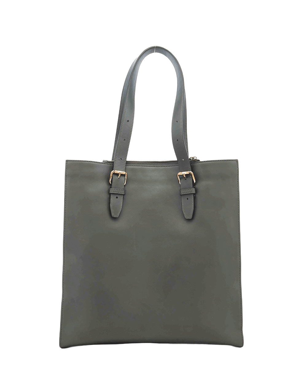 12 FENDI FF TOTE BAG GREY CALF RSHW 03683820 0739