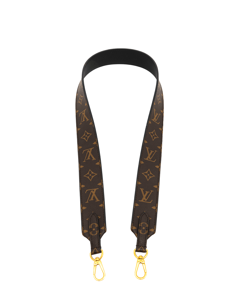 12 LV BAG STRAP BROWN MONOGRAM CANVAS GHW JJ 0169 0226