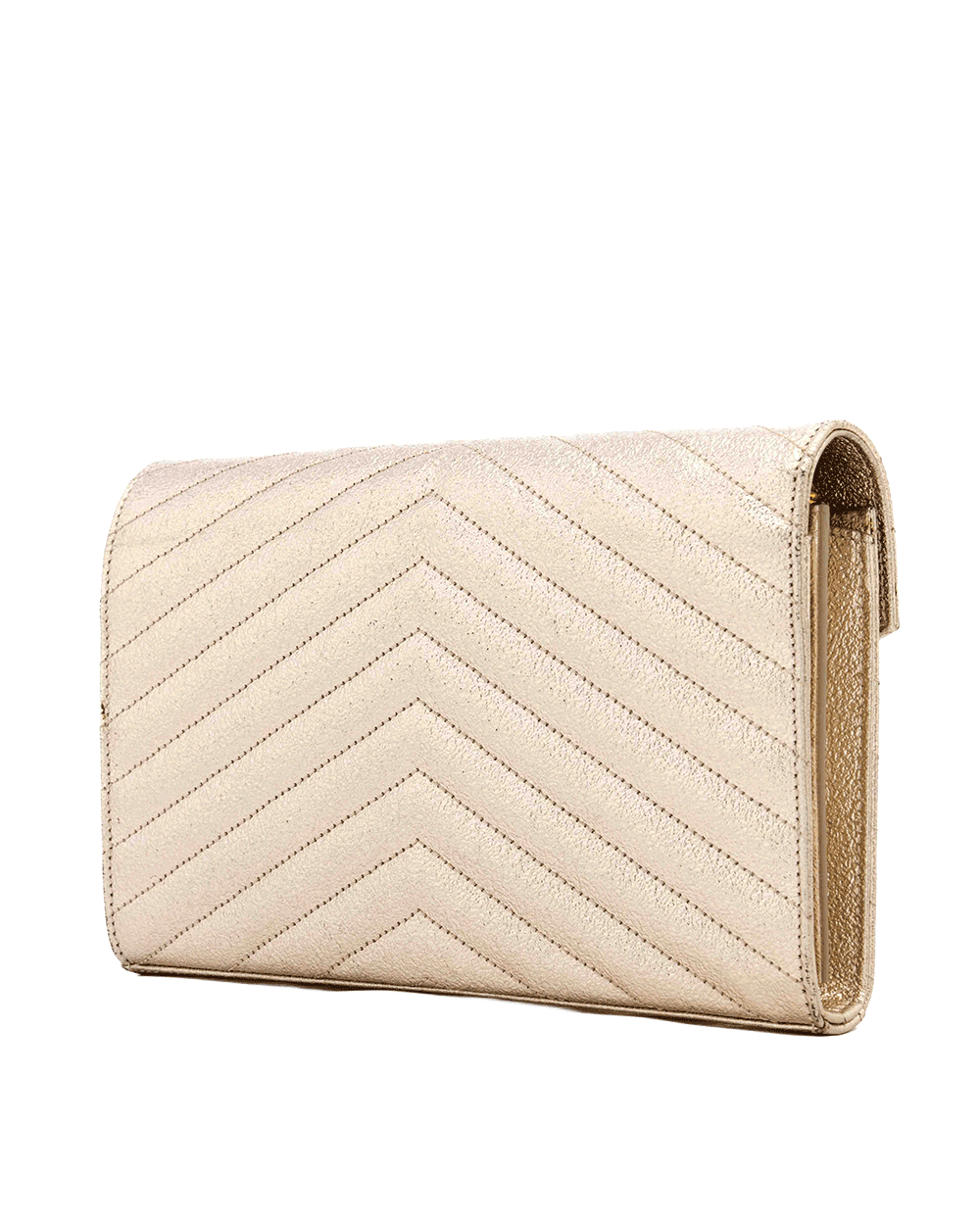 12 YSL WOC 9.5 GOLD METALLIC GHW BRS 377828 0917 1913