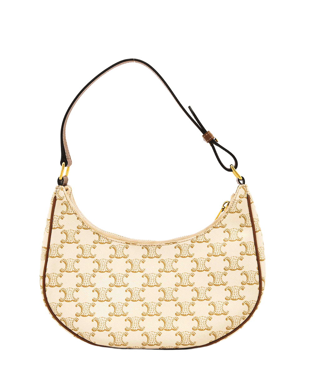 13 CELINE AVA MEDIUM WHITE CANVAS GHW S GA 3272 0222