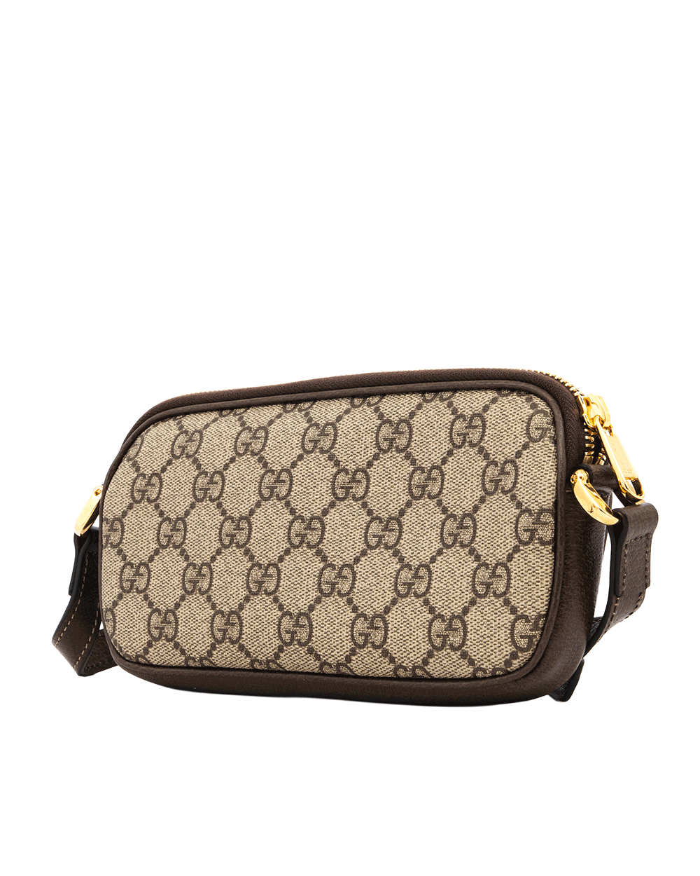 14 GUCCI WEB OPHIDIA GG BAG MINI BROWN GG MONOGRAM CANVAS GHW 598664 2149 0044
