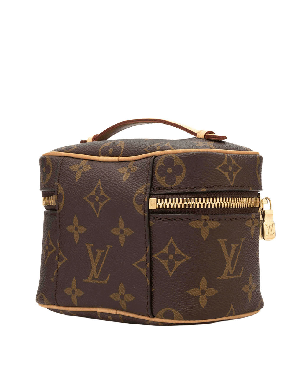 14 LV NICE NANO BROWN CANVAS GHW MICROCHIP 0601