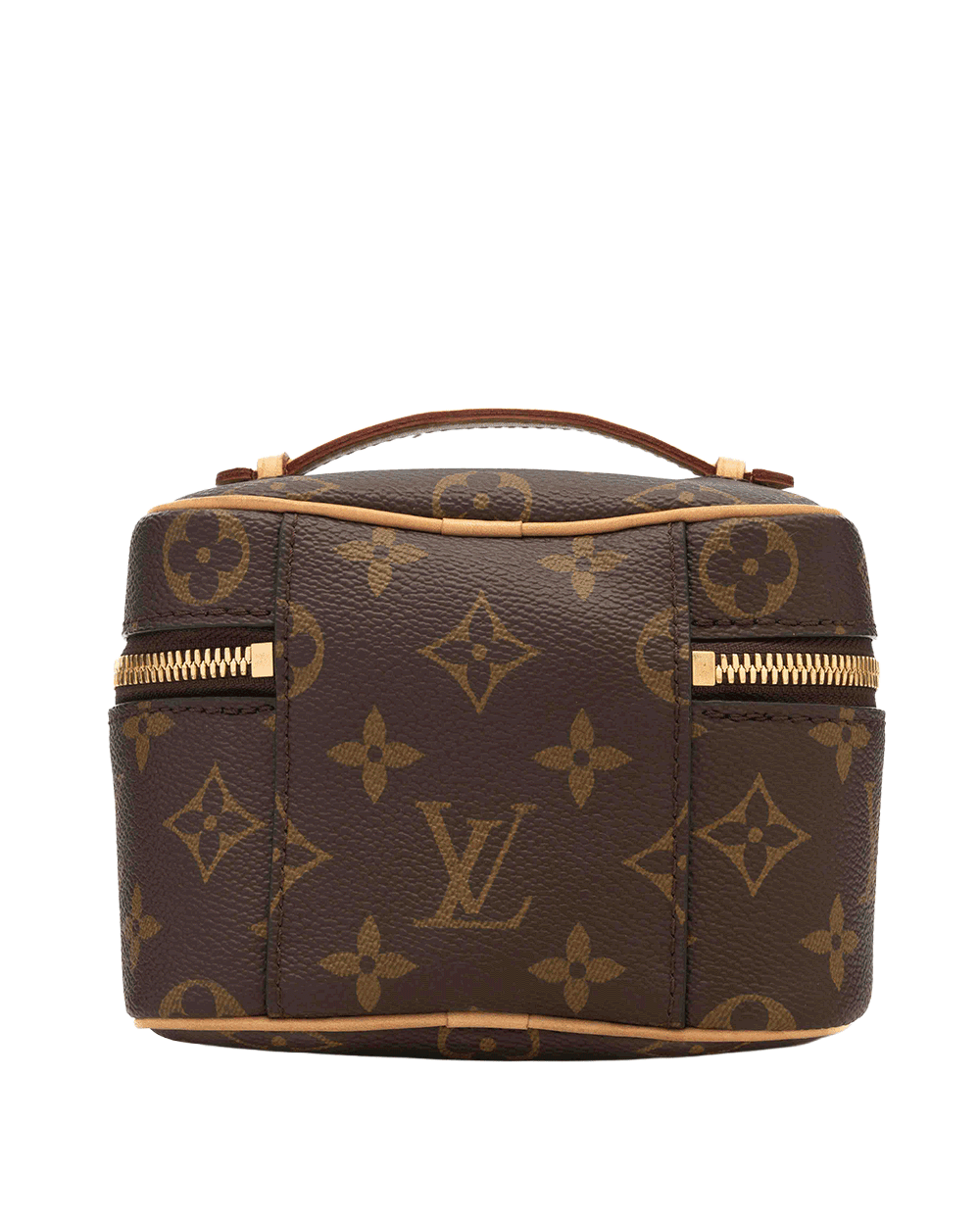 14 LV NICE NANO BROWN CANVAS GHW MICROCHIP 0602(1)