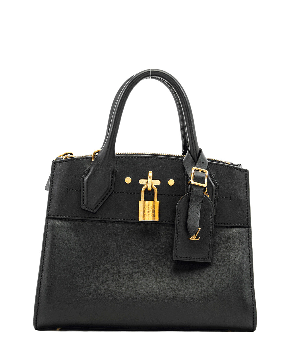 15 LV CITY STEAMER MINI BLACK CALF GHW DU 2116 0059