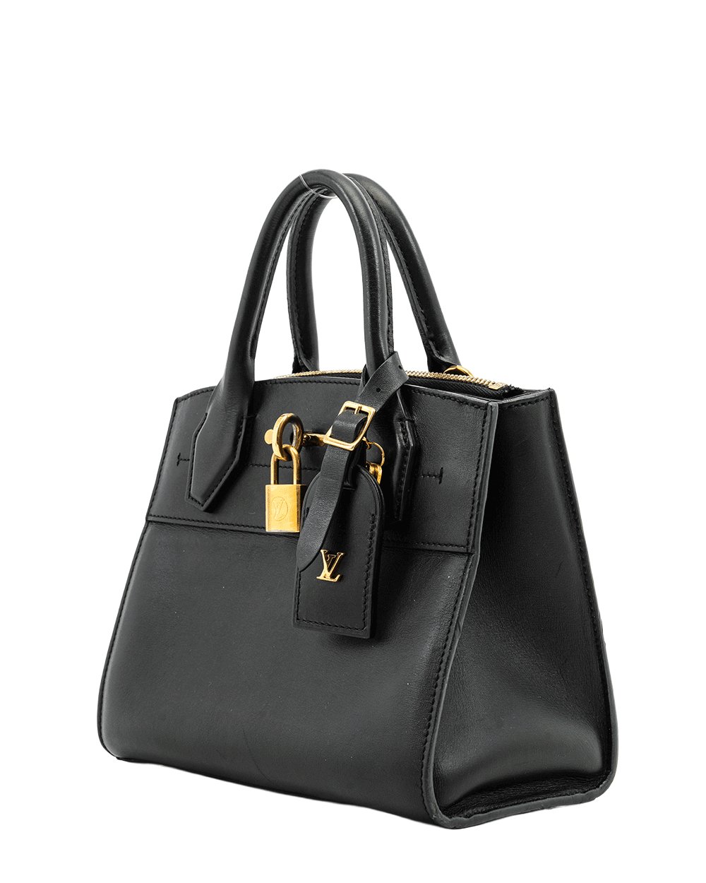 15 LV CITY STEAMER MINI BLACK CALF GHW DU 2116 0060