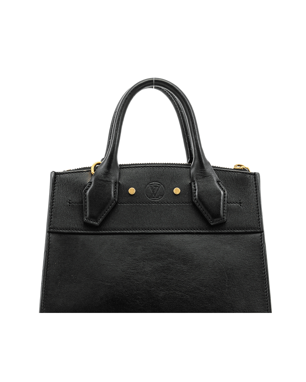 15 LV CITY STEAMER MINI BLACK CALF GHW DU 2116 0062