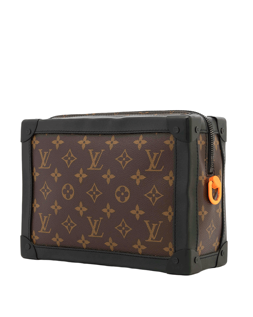 15 LV SOLF TRUNK BROWN MONOGRAM CANVAS SOBLACK DU0189 0428