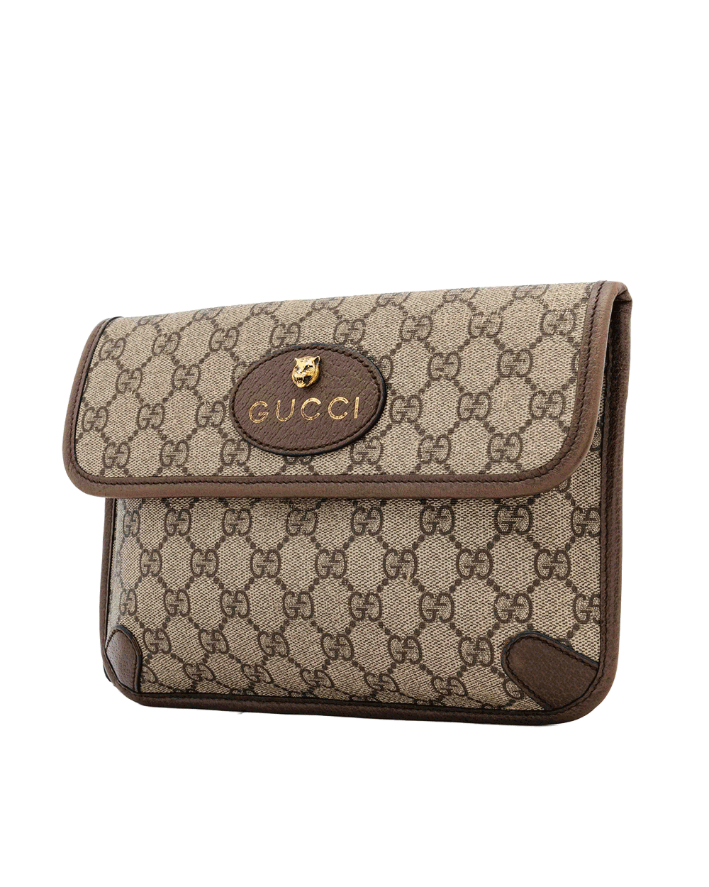16 GUCCI NEO VINTAGE BELT BAG BROWN GG MONOGRAM CANVAS GHW 493930 493075 1859