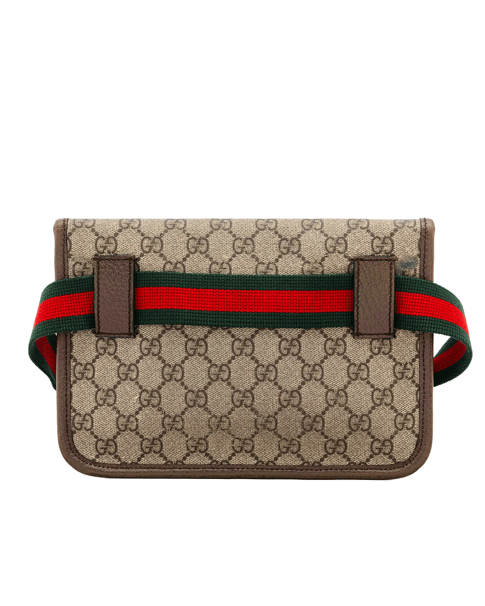 16 GUCCI NEO VINTAGE BELT BAG BROWN GG MONOGRAM CANVAS GHW 493930 493075 1861