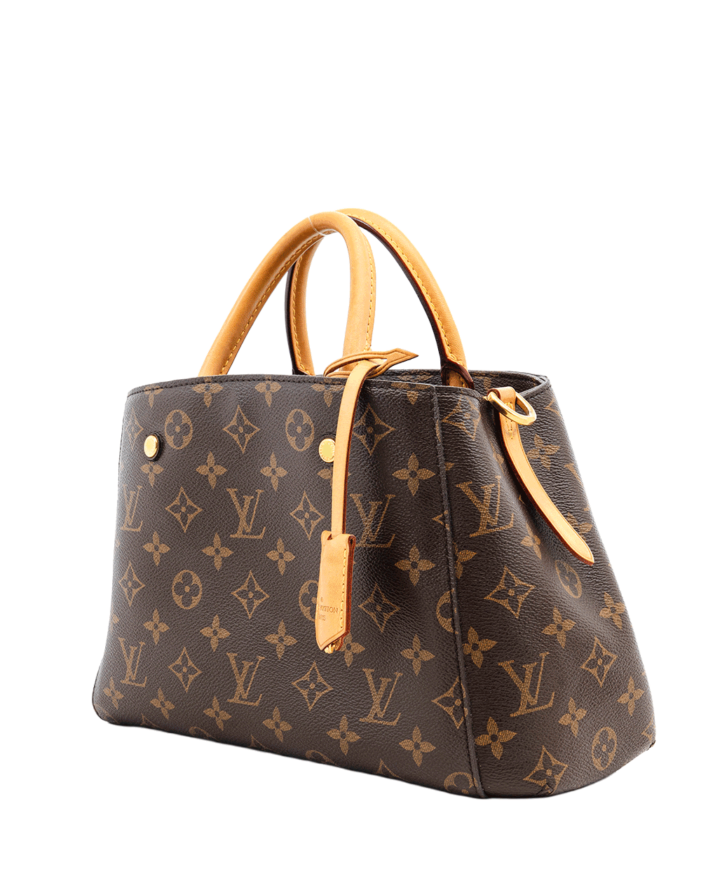 16 LV MONTAIGNE BB BROWN MONOGRAM CANVAS GHW CA 2115 0083