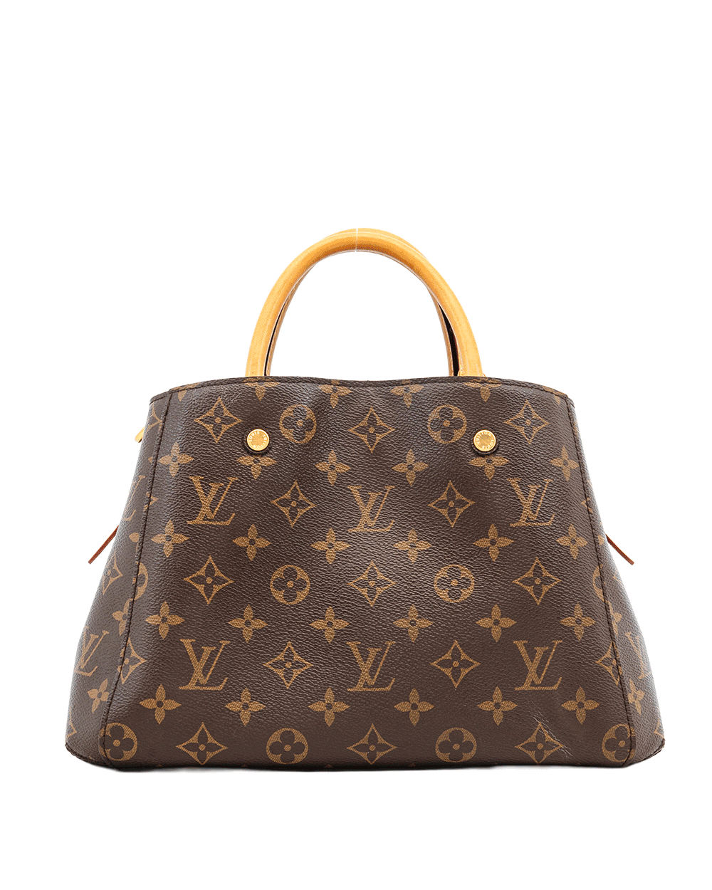 16 LV MONTAIGNE BB BROWN MONOGRAM CANVAS GHW CA 2115 0085