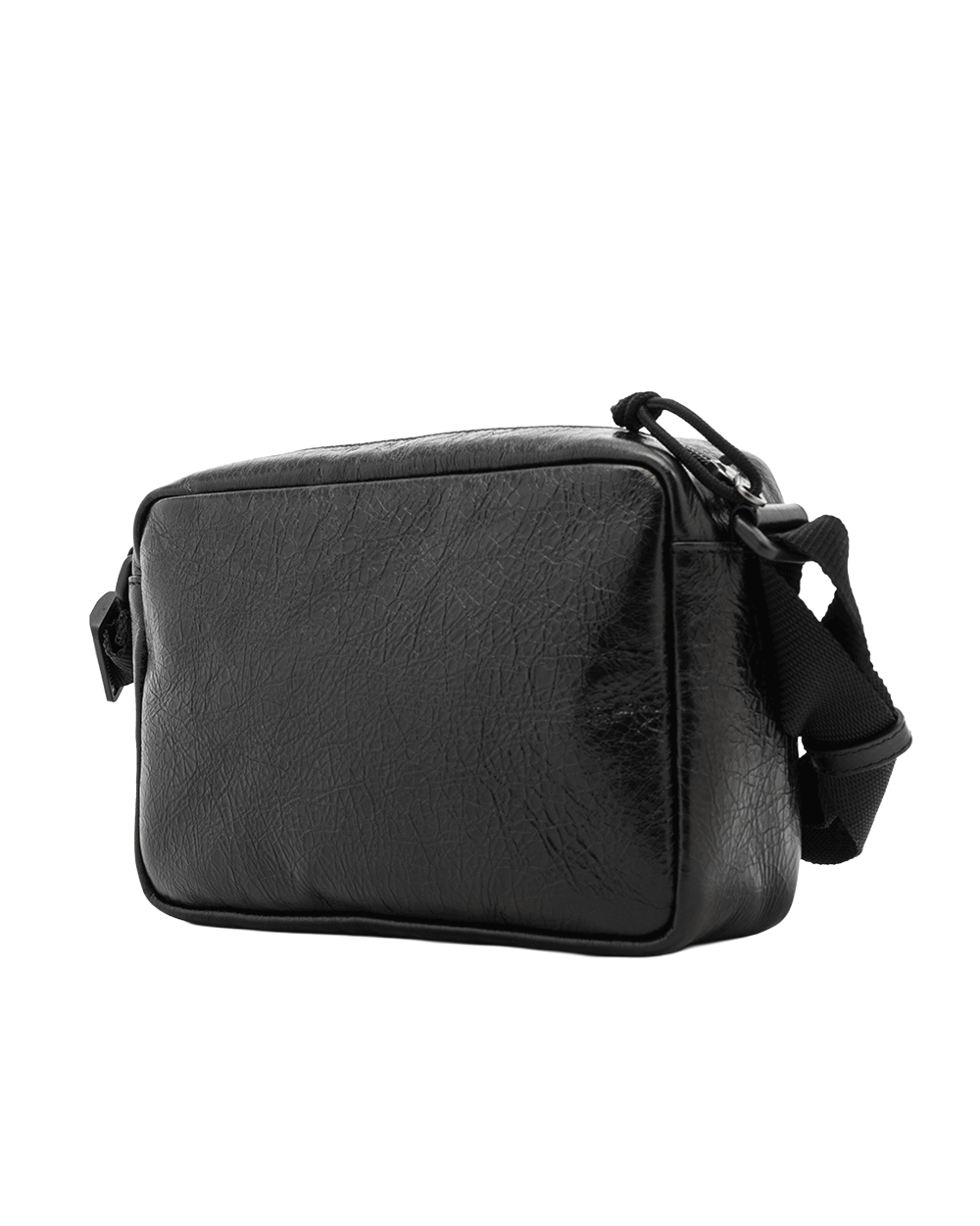 17 BALENCIAGA EXPLORER CAMERA BLACK CALF BHW 646138 1000 M77 4212 0521