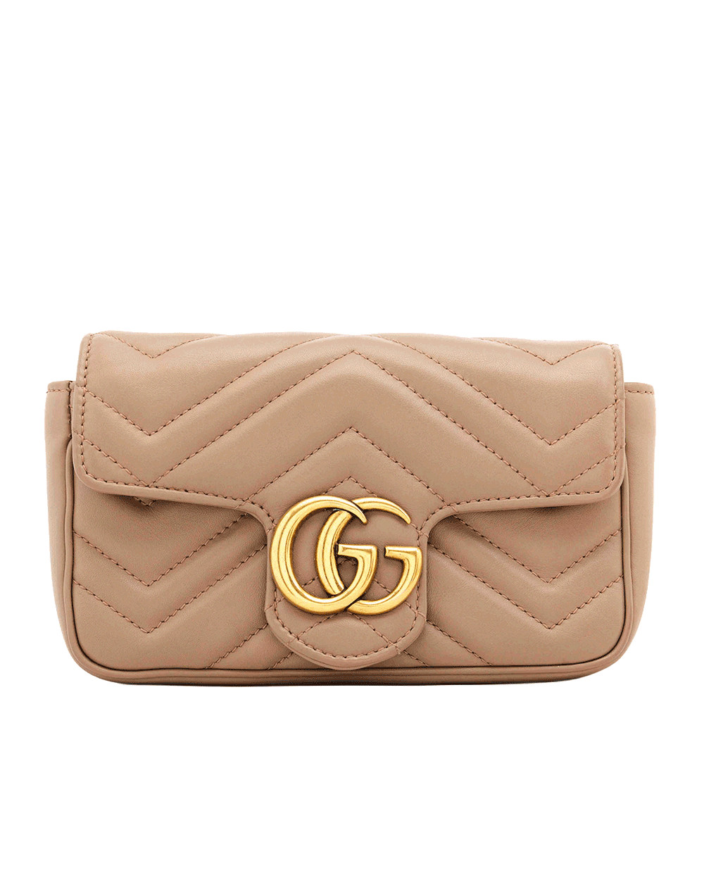 17 GUCCI GG MARMONT SUPER MINI BEIGE CALF GHW 476433 0416 1927