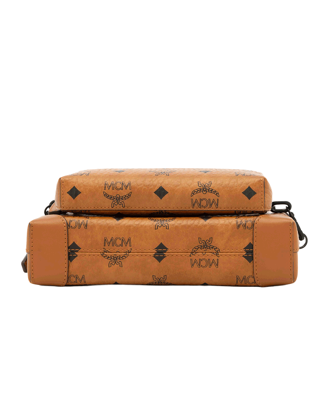 17 MCM BERLIN MESSENGER BROWN CANVAS BHW MMRBSBR05CO001 10462101 0169