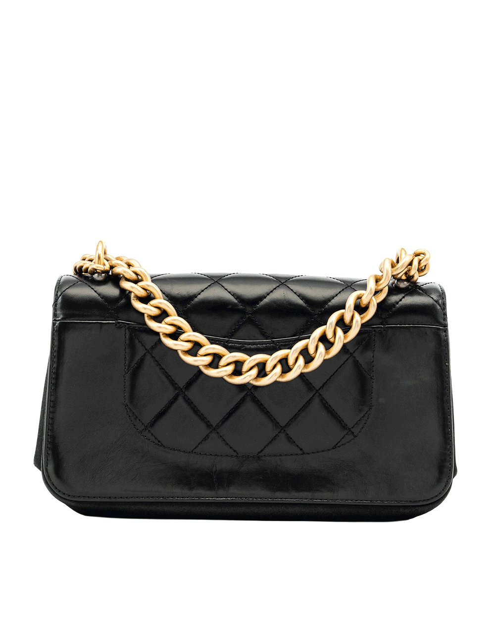 18 CHANEL CC FLAP BAG 9 BLACK PINK CALF GHW 26107832 0249