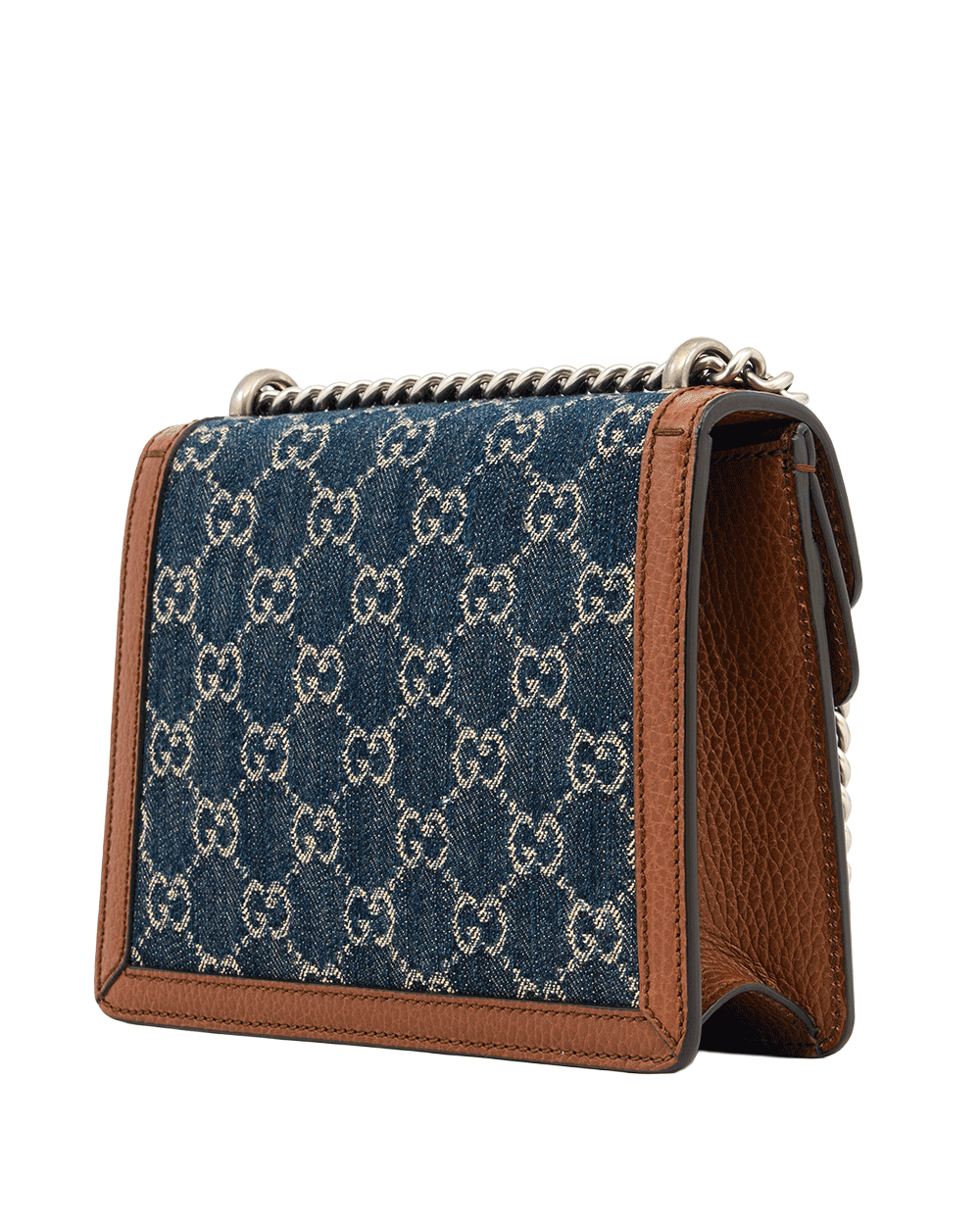 18 GUCCI DIONYSUS MINI BLUE JEAN BROWN JEAN RHW 421970 525040 0177