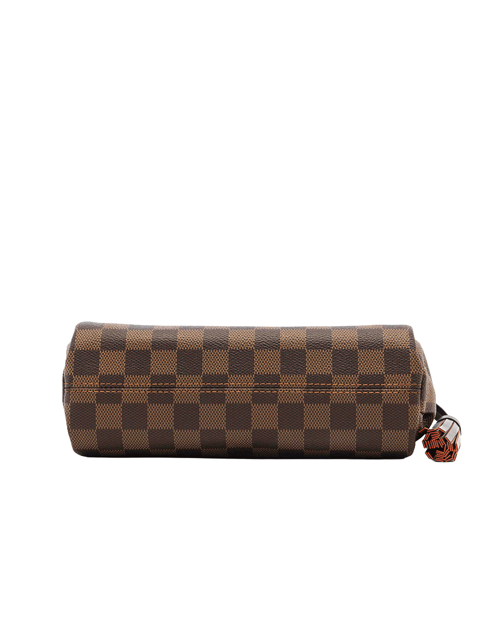 18 LV CROISETTE BROWN DAMIER CANVAS GHW FL 4109 1335