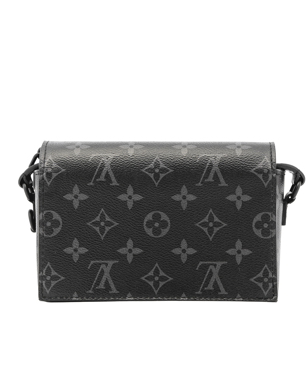 18 LV STEAMER WEARABLE WALLET ECLIPSE MONOGRAM CANVAS BHW SHW MICROCHIP 0496
