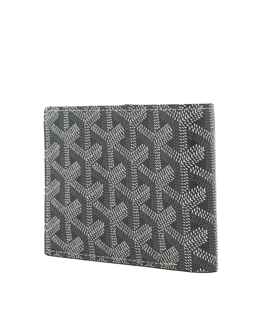 19 GOYARD VICTOIRE WALLET SHORT GRAY CANVAS GHN 020236 0706