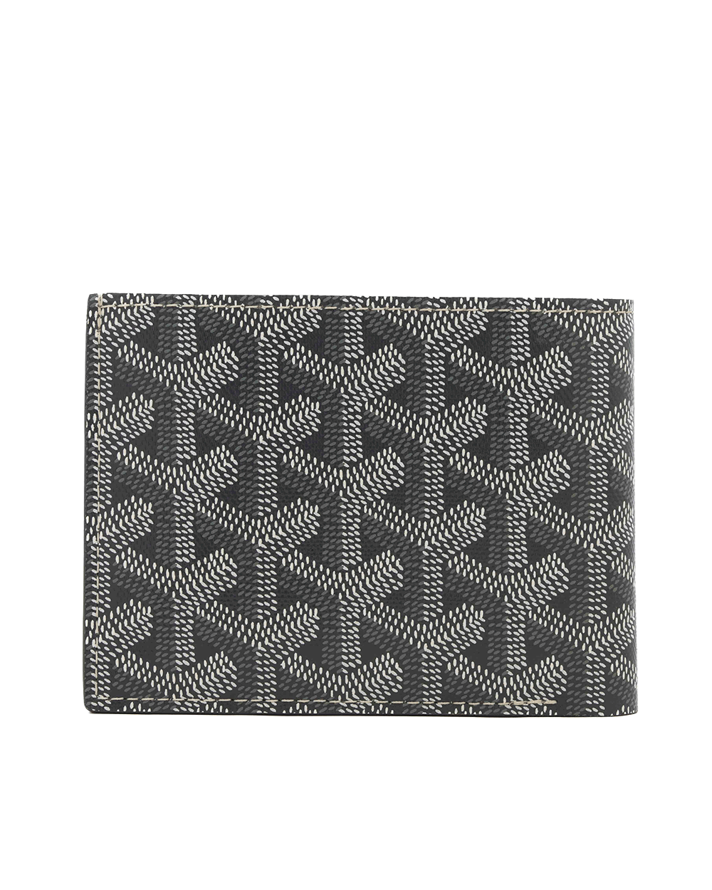 19 GOYARD VICTOIRE WALLET SHORT GRAY CANVAS GHN 020236 0707