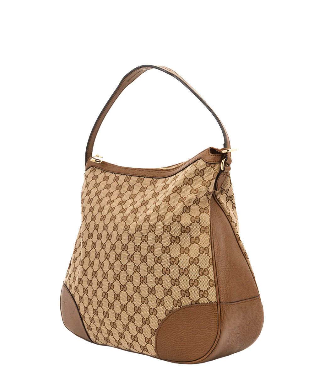 19 GUCCI BREE TOTE BROWN GG CANVAS GHW 449244 520981 0647