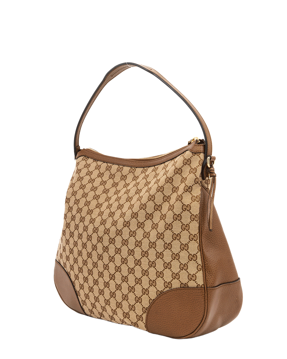 19 GUCCI BREE TOTE BROWN GG CANVAS GHW 449244 520981 0648