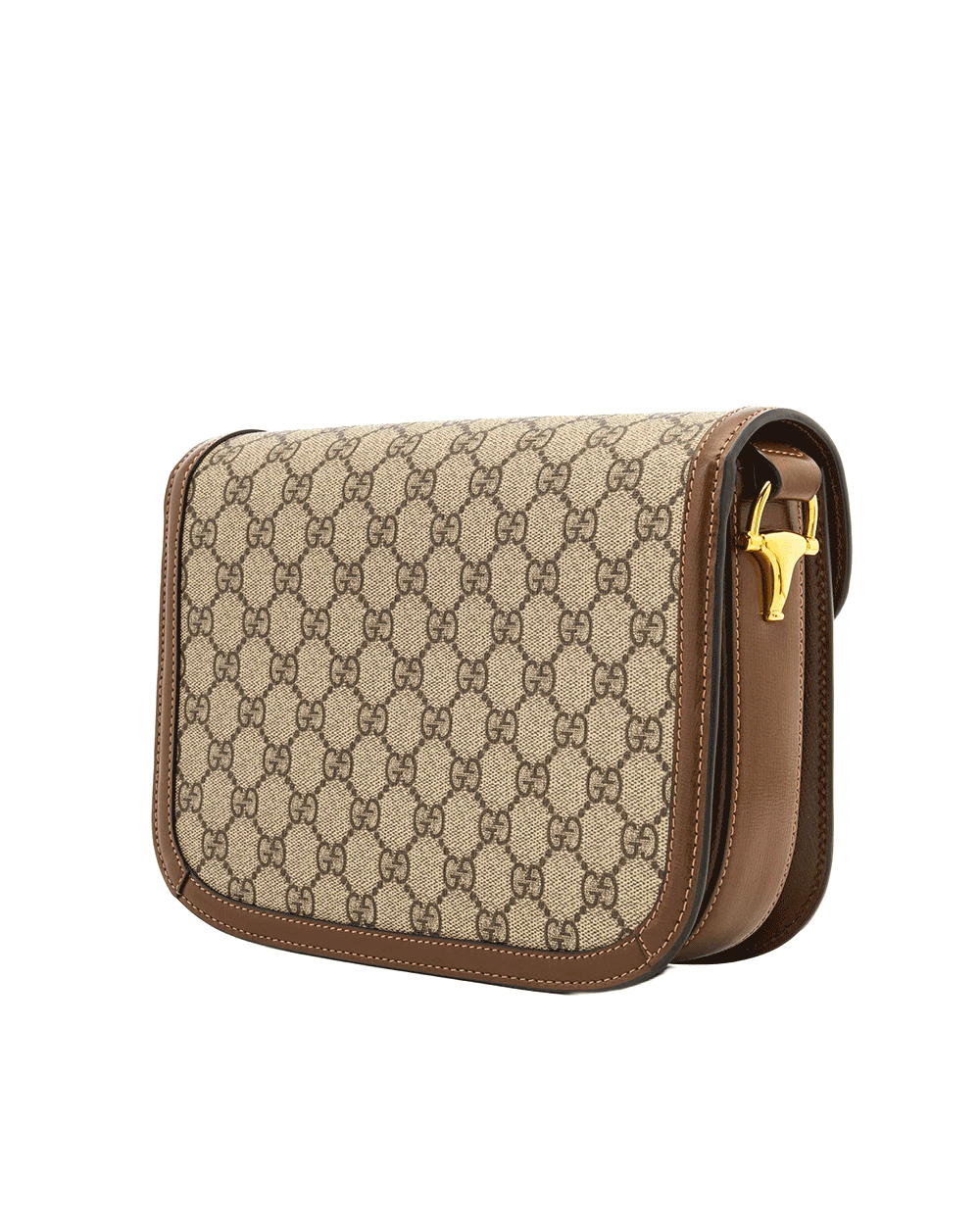 19 GUCCI HORSEBIT 1955 MEDIUM BROWN GG MONOGRAM CANVAS GHW 602204 493075 1217