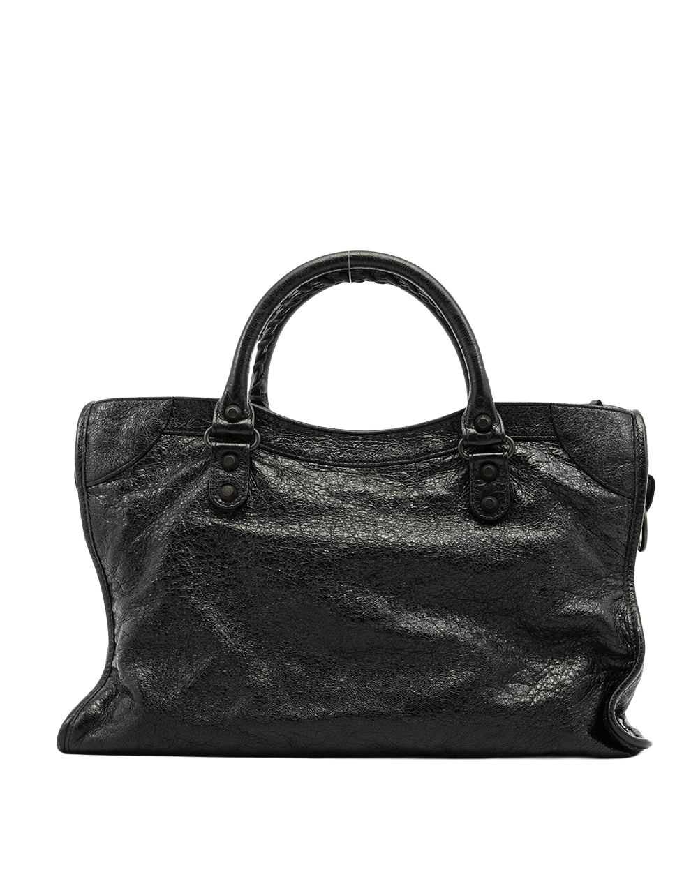 2 BALENCIAGA CITY CLASSIC BLACK LAMB RSHW 115748 1060 Z 002123 0022