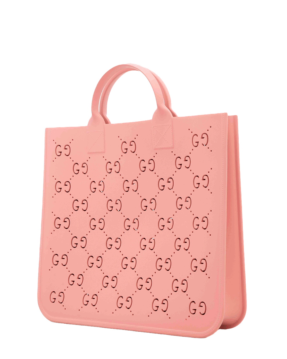 2 GUCCI CHILDREN S TOTE PINK RUBBER 679365 0643